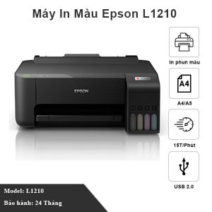 Máy in phun màu Epson L1210 (A4/A5/ USB)