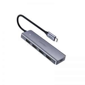 Bộ chia Hub USB-C 3.0 4 cổng màu xám Ugreen (70336)