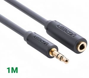 Cáp dữ liệu AV 3.5mm nối dài truyền âm thanh dài1M màu đen Ugreen (10782)
