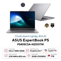 Máy tính xách tay ASUS ExpertBook P5 P5405CSA-NZ0017W (Intel Core Ultra 7 258V|Intel Arc|14 inch WQXGA 144Hz|32GB|1TB| Win 11)