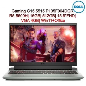 Máy tính xách tay Dell Gaming Dell G15 5515 (P105F004DGR) Phantom Grey